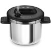 KOCH SYSTEME CS 4.2QT Stainless Steel Pressure Cooker, Olla de Presion