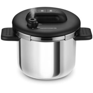 KOCH SYSTEME CS 4.2QT Stainless Steel Pressure Cooker, Olla de Presion