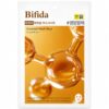 Korean Bifida Sheet Mask, Nourishing Face Mask for Dull Skin, 5 Pack