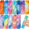 Kosiz 120 Pcs Breath Calm Anxiety Sensory Stickers Relieve Fidgeting Emotions Texture Stickers Anti Stress Tactile Roughness Sensory Strips for Adult Tension Christmas Supplies Gifts(Classic)
