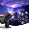 KoudHug Galaxy Ocean HD Smart Dynamic 5D Holographic Night Light Projector