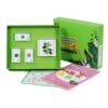 kowaku Children Learning Biology Kit with Resin Sample Blocks Tray Box Cards and Study Sheets Organized Display Suitable for Classroom Homeschool Self, Array, Ladybug Growth Story