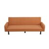 KTHLBRH Orange Calico Living Room Sofa Bed