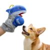 Kung Fu Husky Punching Puppet, Animal Boxing Puppets with Sound