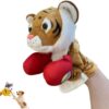 Kung Fu Sharks, Boxing Puppets, Hand Puppets - Boxing Puppets, Kung Fu Animal Toys Husky Gloves, Birthday Party Pet Toys, Funny Gifts for Small Dogs and Cats to Play with，B