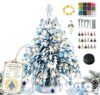 KUPRUY DIY Beaded Christmas Tree Kit,Crystal Bead Tree Making Kit