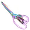 KVSATTI 9.5" Scissors All Purpose Heavy Duty, Office Desk, purple
