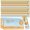 KYDA 100 Pack Travel Size Mini Sunscreen Bulk, SPF 50 PA+++