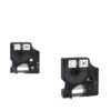 Label Tape 18445 19mm Black On White Compatible with 4200 5200 5000 6000 Label Maker