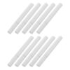 LABRIMP 10pcs Refillable Paint Pen Marker with Aluminum Tube, Fine Tip and Slanted Head, Empty Fillable Acrylic Paint Pens for Detailed Art and Industrial Marking, Smooth and Controlled