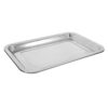 Lab Sample Tray Stainless Steel Spill Containment for Science Experiments