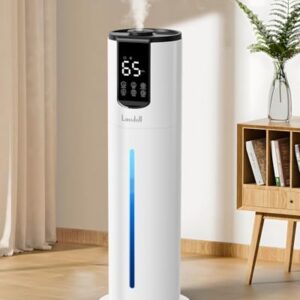 Lacidoll Humidifiers for bedroom, 8L Humidifiers large room up to 500 sq ft, Easy to Clean Humidifier with Fully Washable Parts, Ultrasonic Cool Mist Humidifier for Home Plants Baby Nursery Office