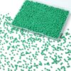 LAIDANLA 3000PCS 4mm Green Glass Seed Beads for Jewelry Making