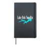 Lake Bob Sandlin Texas - Minimalist Hardcover Journal, Black