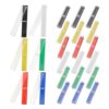 LALADEFIEE 30pcs Reusable Pen Box for Students and Professionals, Plastic