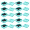 LALADEFIEE Jewelry Box Pearlescent Paper and Bowknot with Lid 10pcs