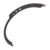 LALADEFIEE Portable Black Metal Bow Shape Eyebrow Mapping Tool with Good Positioning and Lightweight Design, for Those Who Need an Eyebrow Ruler for Accurate Brow Shaping