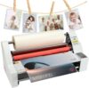 Laminator Machine, 800W Digital Control Hot and Cold Roll Laminator for School, Office, and Commercial Use, 480mm Desktop Laminating Device