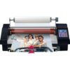 Laminator Machine, A3 Hot Cold Roll Film Laminator with Temp Adjustable, Electric Transfer Film Composite with 5-Minute Preheating for Home School Or Small Office
