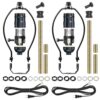 Lamp Repair Kit with Harp, Lamp Rewiring Kit with E26 3 Way Socket,Black 2P