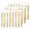 Landhoow 24 Pack 1/3 Cut Tabs Gold Foil Stripe File Folders Letter Letter Size Filing Organizers Decorative School File Folders for Classroom Back to School Student and Teacher Supplies