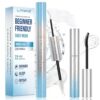 LANKIZ Clear Waterproof Lash Cluster Glue + Remover for Shower & Daily Look