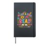 lant A Seed Read 2026 Summer Reading Floral Librarian Books Hardcover Journal, Black