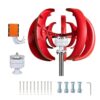 Lantern Wind Turbine Generator,500W Vertical Axis 2m/s Start Speed