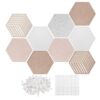 Large Bulletin Board Hexagon High Density Noise Reduction