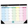 Large Desk Calendar, 18-Month 2026-2027 Wall Calendar Planner, Colorful