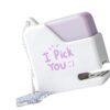 Large Handheld Business School Cube Stapler, 10 Sheets, Purple