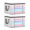 Large Storage Bags 2-Piece Space-Saving Closet Organization