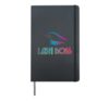 Lash Boss Eyelashes Eyeshadow Lashes Blush Brushes Gloss Top Hardcover Journal, Black