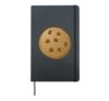 Last Minute Funny Cookie Halloween Costume Hardcover Journal, Black