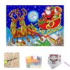 Latch Hook Rug Kit Carpet Tapestry with Crochet/Colorful Pre-Printed Mesh Embroidery Needlework DIY Yarn Hooking Craft for Adult Kid Crocheting Parent-Child Interaction Gift (H 80 * 115cm)