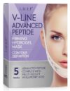 LAUER COSMETIC V-Line Peptide Lifting Mask for Chin & Jawline, 5 Masks