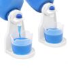 Laundry Detergent Cup Holder, Fabric Softener Drip Catcher, Firmly Holds on Bottle Spouts, Keeps Washer Dryer and Floor Clean and Organized, 2 Pack