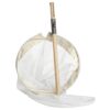 Lawnrden Butterfly Net, Butterfly Net for Kids, Bug Catching with Breathable Mesh & Wooden Handle for Outdoor Nature Exploration, White
