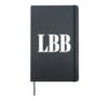 LBB Lubbock TX Airport Code Hometown Pride Design Hardcover Journal, Black