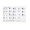 Learn Thai Alphabet Poster Thai Consonants Chart