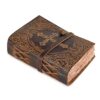 LEATHER VILLAGE Christian Gift Journal, Distressed Brown 13x8.
