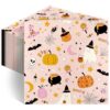 Lecheme Pink Halloween Napkins Ghost Luncheon Napkins Party Supplies 50pcs