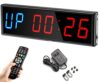 Ledbrigym Gym Timer 3 Inch Big Clock Fitness Home Tabata Boxing Count Down and Up with Remote
