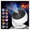LED Galaxy Projector Night Light, 360° Rotatable Starry Sky Lamp