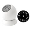 LED Ocean Wave Projector Night Light USB Lamp (Snowflakes)