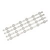 LED TV Lighting Parts Replacement 49UV340C-UB 49UJ675V-ZC LED Strip Backlight Line Ruler V1749L1 2862A Fit for LG Strip Lights (Emitting Color : 3set) (2set)