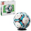 LEGO Editions Soccer Ball - Building Toy for Kids - Collectible Sports Decor for Boys & Girls, Ages 10+ - Includes Micro Stadium - Gift for Birthdays - 43019