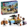 LEGO Friends Mobile Bakery Food Cart Playset, Cooking Toy for Pretend Play, Small Gift for Kids, Girls and Boys Ages 6 and Up with Aliya and Jules Mini-Dolls, Aira Dog Figure and Food Toys, 42606