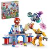 LEGO Marvel Team Spidey Web Spinner Headquarters Building Toy - Pretend Play Spidey and His Amazing Friends Toys Playset for Boys & Girls, Ages 4+ Years - 3 Superhero Minifigures - 10794