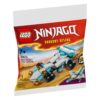 LEGO NINJAGO Zane’s Dragon Power Vehicles 30674 Polybag, 55 Pieces, 2-in-1 Building Set, Dragons Rising Collection, STEM Toy for Kids Ages 7+